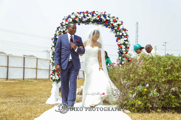 Nigerian Bride and Dad Amaka and Oba 3003 Events LoveWeddingsNG