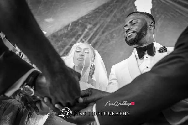 Nigerian Bride and Groom Joined Together Amaka and Oba 3003 Events LoveWeddingsNG 1