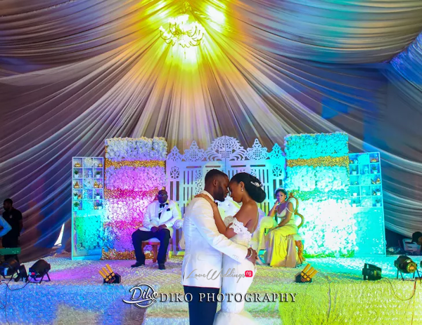 Nigerian Couple First Dance Amaka and Oba 3003 Events LoveWeddingsNG