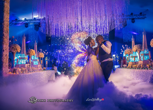 Nigerian Couple First Dance Toyosi Ilupeju and Wole Makinwa WED Dream Wedding Details Diko Photography LoveWeddingsNG 1