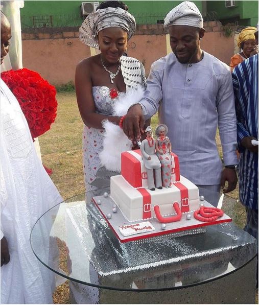 Yvonne Jegede Fawole Traditional Wedding Cake LoveWeddingsNG