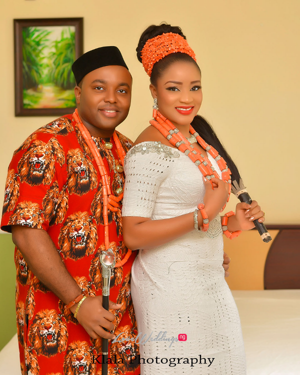Nigerian Traditional Igbo Bride and Groom Ifeyinwa and Chidi Klala Photography LoveWeddingsNG