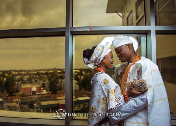 Nigerian Tradtional Bride and Groom Omolade and Adekunle Diko Photography LoveWeddingsNG 1