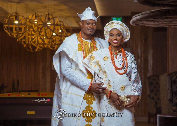 Nigerian Tradtional Bride and Groom Omolade and Adekunle Diko Photography LoveWeddingsNG 3