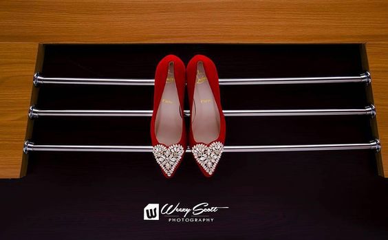 Nigerian Wedding Bridal Shoes Louboutin LoveWeddingsNG