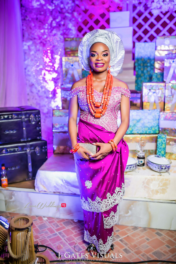Nigerian Traditional Bride Wanni Fuga and Sam Wabara LoveWeddingsNG 1