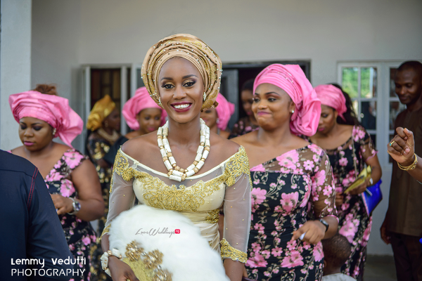 Nigerian Traditional Bride and Aso Ebi Ladies Dr. Chioma & Dr. Onyedika Lemmy Vedutti Photography LoveWeddingsNG 5