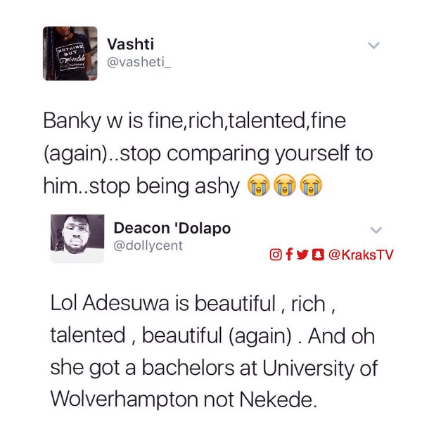 Adesua Etomi and Banky W Engagement Story Memes LoveWeddingsNG Compare