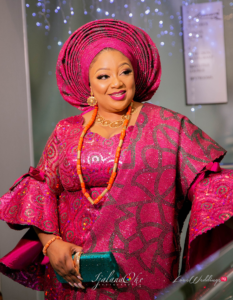 Adeola & Abiola's #AAUnion19 traditional wedding was oh so pink ...