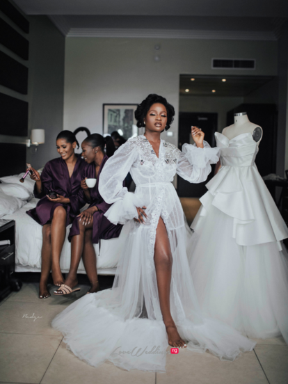 Anita Adetoye & Emmanuel Ikubese's Stunning White Wedding | # ...
