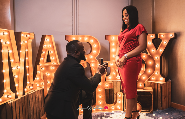 Funi & Arinze's super cute proposal story will leave you smiling!