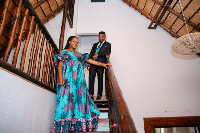 Sophie & Dieudonné Batubenge’s Traditional African Themed Wedding