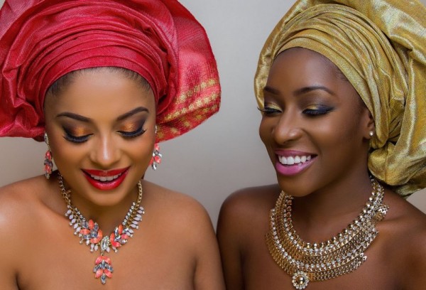 Dee Beauté by Dolly: See Dorcas Shola Fapson (DSF) & Lola Rae’s Stunning Traditional Makeup