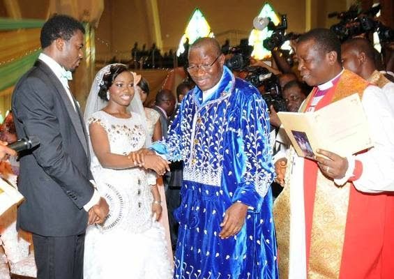 President Jonathan’s Daughter Faith Sakwe weds Godswill Edward