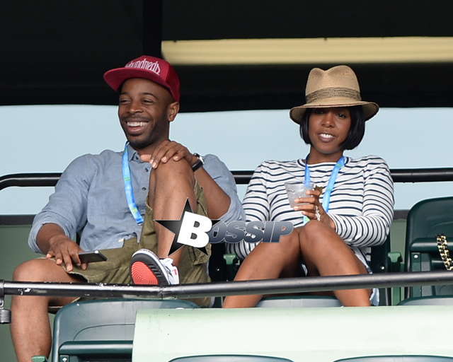 Celebs at the Opening Match at Sony Open 2014