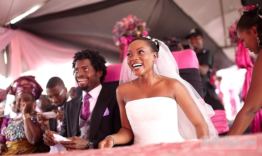Basketmouth Bright Okpocha Wife - Elsie Uzoma Wedding Loveweddingsng