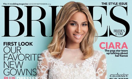 Bride-to-be Ciara covers Brides Magazine’s Style Issue