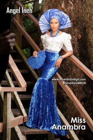 MBGN 2014 Miss Anambra - Angel Ineh Nigerian Traditional Outfit Loveweddingsng