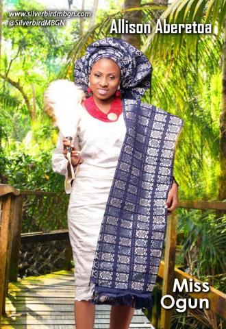 MBGN 2014 Miss Ogun - Allison Aberetoa Nigerian Traditional Outfit Loveweddingsng