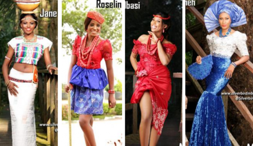 Most Beautiful Girl in Nigeria (MBGN 2014) Contestants in Trad!