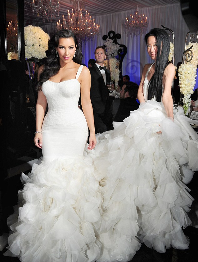 Vera wang kim kardashian wedding dress sale