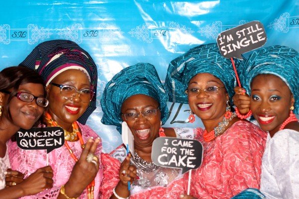The Photogenic Photobooth: Wedding Guests with Props