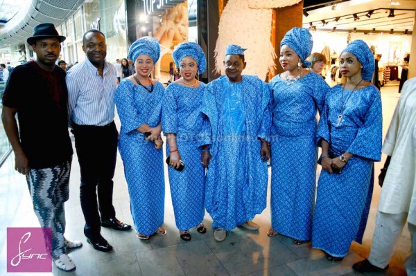 Alaafin of Oyo and Four Wives in London Loveweddingsng - Alariwo
