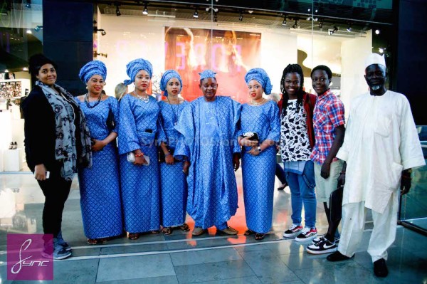 Alaafin of Oyo and Four Wives in London Loveweddingsng9