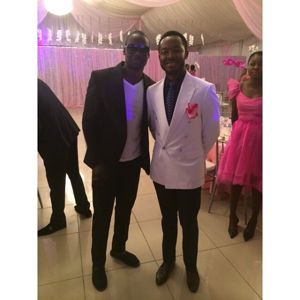 Genevieve Pink Ball 2014 - Chris Attoh and OC Ukeje