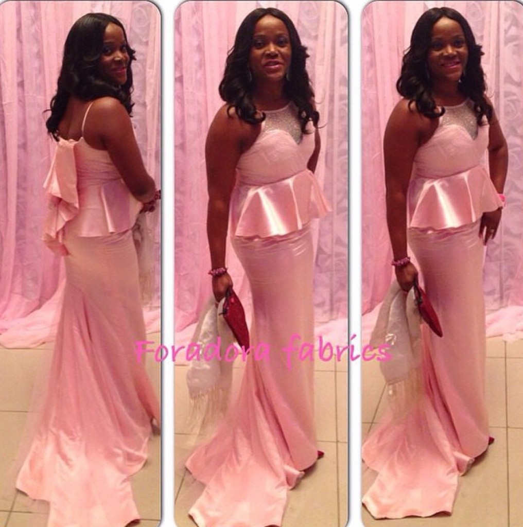 Genevieve Pink Ball 2014 - Foradora Fabric