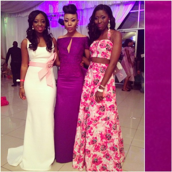 Genevieve Pink Ball 2014 - Kunbi Oyelese, Ugonna and Vimbai