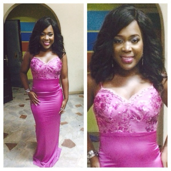 Genevieve Pink Ball 2014 - Moet Abebe