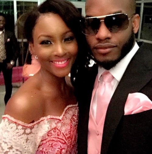 Genevieve Pink Ball 2014 - Osas Ighodaro and Lynxxxx