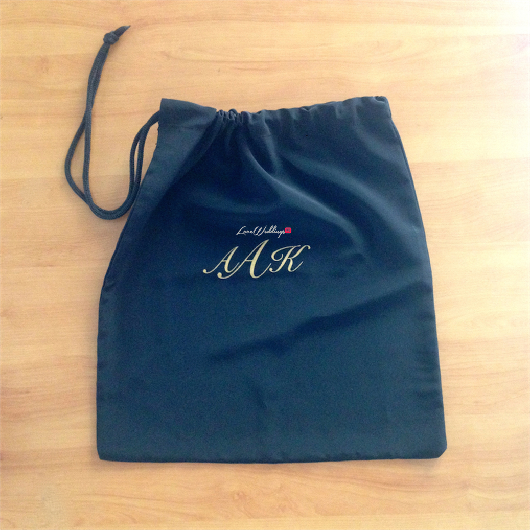 Personalised Shoe Bag by The Artisan's Gift Company