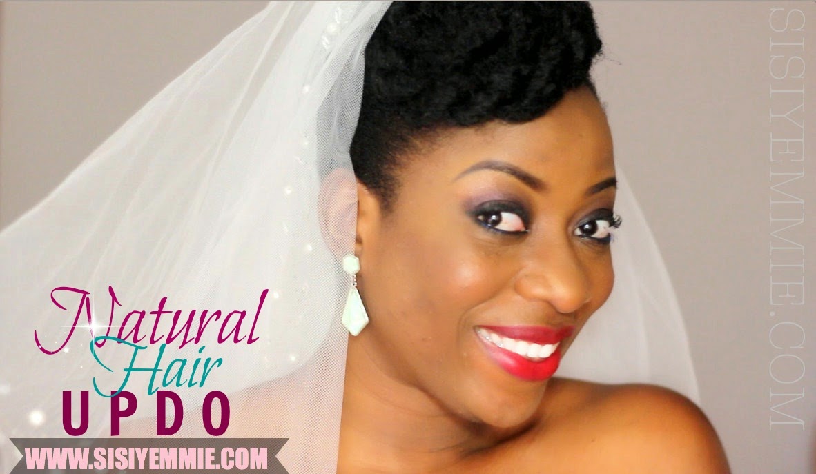Watch Sisi Yemmie’s ‘Bridal Inspired’ Natural Hair UpDo