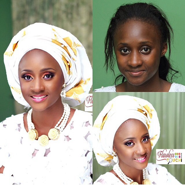 Loveweddingsng Traditional Bridal Look - Flawless Touch Makeovers