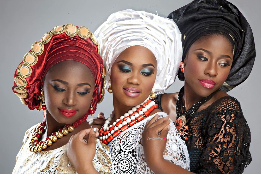 Nigerian Traditional Bride Loveweddingsng - Makeup by Labelle1