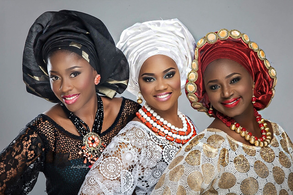 Nigerian Traditional Bride Loveweddingsng - Makeup by Labelle2