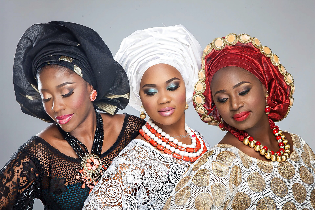 Nigerian Traditional Bride Loveweddingsng - Makeup by Labelle6