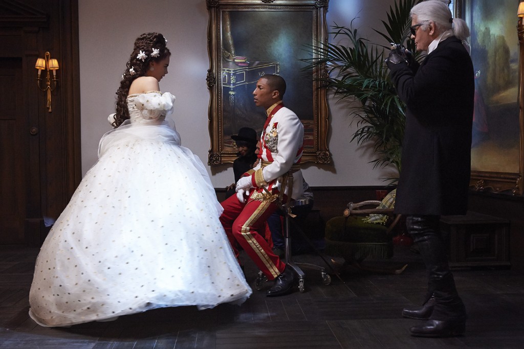 Chanel Reincarnation - Pharrell Williams and Cara Delevingne Loveweddingsng