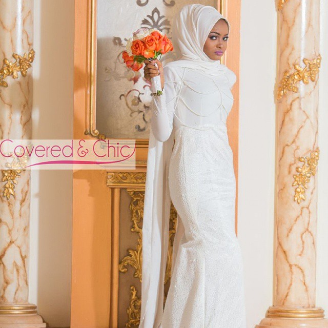 Covered and Chic Nigerian Muslim Bride Loveweddingsng4