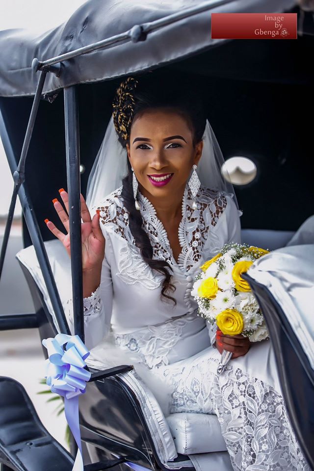 Ibinabo Fiberesimas White Wedding LoveweddingsNG2