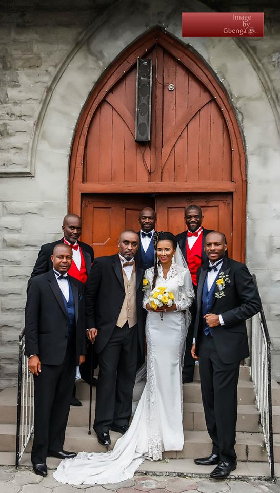 Ibinabo Fiberesimas White Wedding LoveweddingsNG5