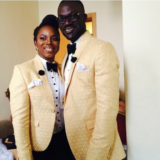 #TheBlacks2014: The groom had his 'twin sister' serve as his 'Best Man'