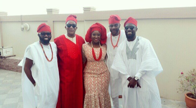 Michael Demuren Traditional Wedding - Olamide Adedeji. Segun Demuren, Noble Igwe, Ebuka, Toolz