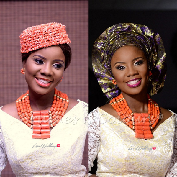 Nigerian Traditional Bride Brushes n Colors LoveweddingsNG23