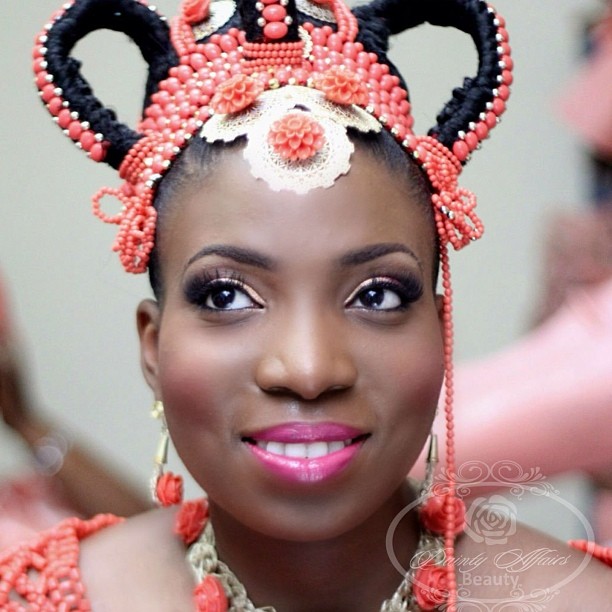 Nigerian Traditional Makeup - Dainty Affairs Beauty LoveweddingsNG