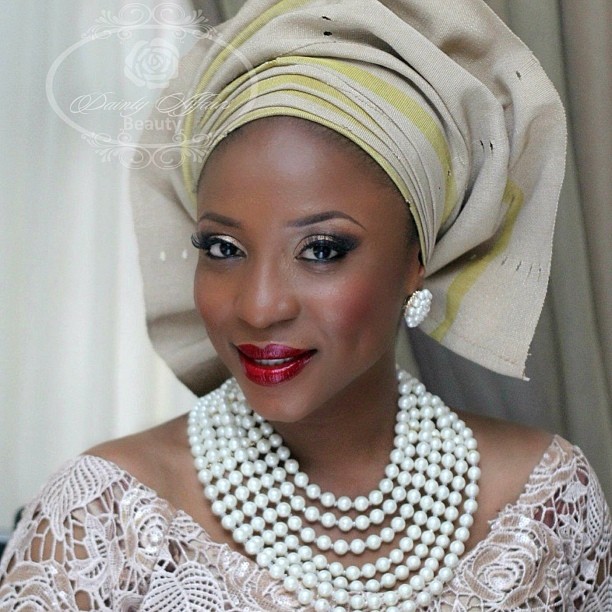 Nigerian Traditional Makeup - Dainty Affairs Beauty LoveweddingsNG1