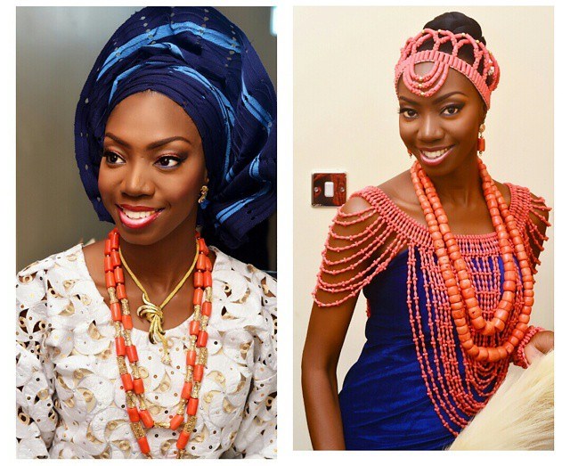 Nigerian Traditional Wedding Makeup - Abeke Makeovers LoveweddingsNG