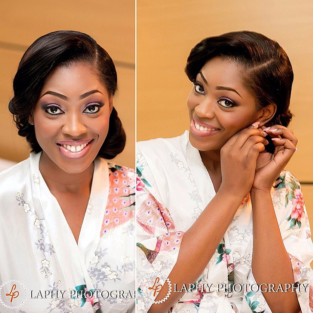 Nigerian White Wedding Makeup - Beauty and the Beholder Makeovers LoveweddingsNG1